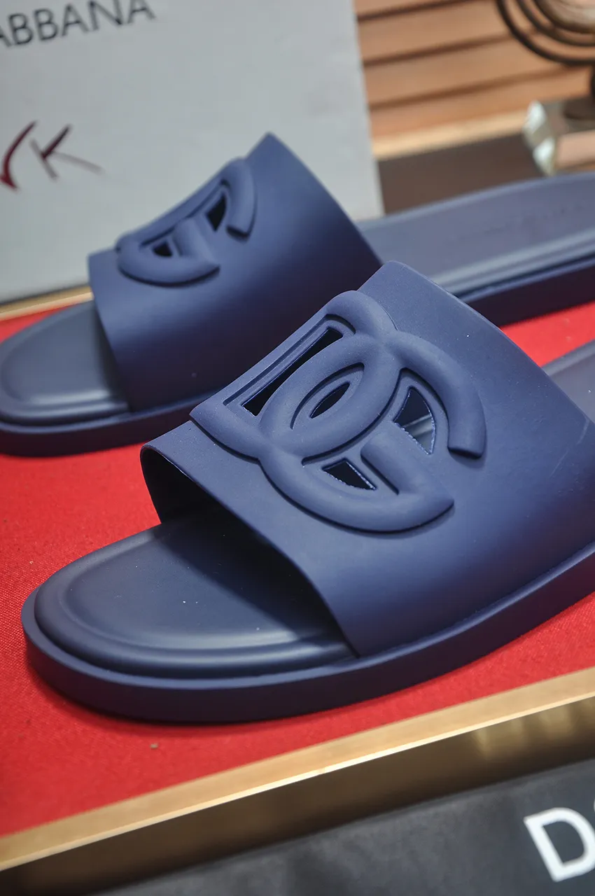 Men's shoes 💰280 [D&G] High-end quality Product trademark: DG "Dolce & Gabban*" slippers, Product material: Imported cowhide upper, original air cushion outsole, regular size: 38-45